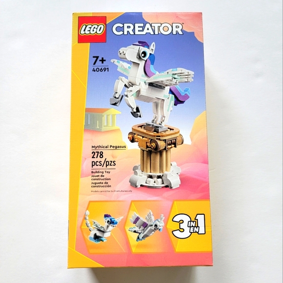 LEGO 40691 Creator 3-in-1 Mythical Pegasus, New Sealed, perfect condition box - Picture 1 of 12